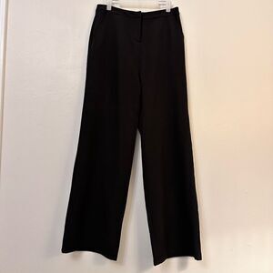 Tobi Wide Leg Trouser Pants Relaxed Fit Elegant Black Size Large